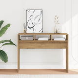 Console Table Artisan Oak 105x30x80 cm Engineered Wood 856623