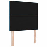Headboard Height Adjustable Dark blue 90 cm Velvet 3337897