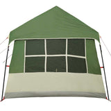 Family Tent with Roof Green and Beige 622 x 295 x 238 cm 4100700