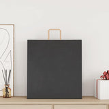 Paper Bags 250 pcs with Handles Black 45x17x48 cm 4101877