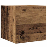 8 Piece TV Cabinet Set Wall-mounted Old Wood Engineered Wood 3329147