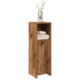 Bathroom Cabinet Old Wood 30x30x95 cm Engineered Wood 856033