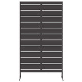 Privacy Screen 100 x 50 x 180 cm Steel Black 868563