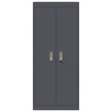 Storage Cabinet Anthracite 60 x 40 x 140 cm Steel 891738