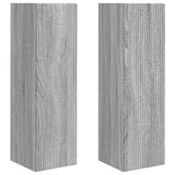 TV Wall Cabinet Wall-mounted 2 pcs Grey Sonoma 30 x 31 x 100 cm 892322