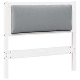 Headboard Other White 90 cm Solid pine wood 878978