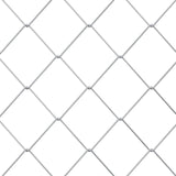 Chain Link Fence Galvanised 2 x 10 m Glass 42033072