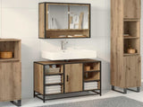 Bathroom Furniture Set 2 pcs Artisan Oak Engineered Wood 3402528