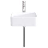 Bathroom Wash Basin Chrome 49 x 37 x 14 cm Metal 890252