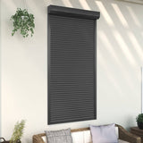 ZNTS Roller Shutter Aluminium 110x220 cm Anthracite 144983