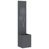 Garden Privacy Screen Anthracite 32 x 150 cm Cold-rolled steel 876387