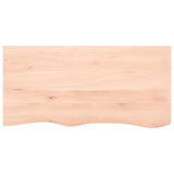 Table Top 100x50x2 cm Untreated Solid Wood Oak 3156302