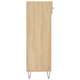 Shoe Cabinet Sonoma Oak 60x35x105 cm Engineered Wood 829607