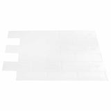 Subway Tile 50 pcs White 30 x 30 cm Polyurethane and PET 42046122