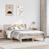 Bed Frame with Headboard without Mattress 160x200 cm 3306792