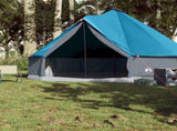 Family Tent Tipi 8-Person Blue Waterproof 94589