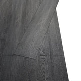 Self-adhesive PVC Flooring Planks 5.02 m 2 mm Black and White 245175