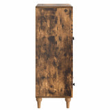 Sideboard Smoked Oak 66 x 34.5 x 95 cm Engineered Wood 894210