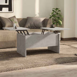 Coffee Table Concrete Grey 80x50x42.5 cm Engineered Wood 809732