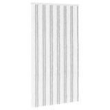 Insect Curtain Chenille Light Grey and White 118 x 220 cm 42034420