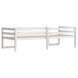 Kids' Bed Frame without Mattress White 90x200 cm Solid Wood Pine 846865