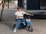 Kids Electric Motorbike 3 Gearboxes Speed Ride on Motorcycle with 40min Ranges - Blue T3398P555165