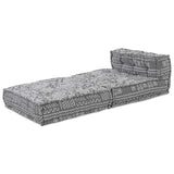 Modular Sofa Light Grey 70 x 70 x 56 cm Fabric 4019058