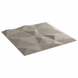 Wall Panels 48 pcs Concrete Grey 50 x 50 cm XPS Foam 42046037