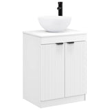 Bathroom Furniture Set White Engineered Wood 3404204