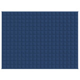 Weighted Blanket Blue 150x200 cm 11 kg Fabric 350793