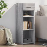 Sideboard Grey Sonoma 30x42,5x93 cm Engineered Wood 846311