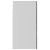 Hanging Glass Cabinet Lyon Concrete Grey 40x31x60 cm Engineered Wood 802509