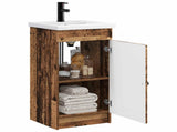 Bathroom Vanity with Sink Old Wood 42 x 40 x 84.5 cm 890032