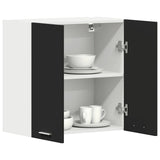 Hanging Cabinet Lyon Black 60x31x60 cm Engineered Wood 801269