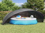 Pool Dome Folding Manual Black 546 x 516 x 250 cm 42001130