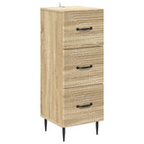 Drawer Cabinet Sonoma Oak 33 x 34.5 x 89.5 cm Engineered Wood 894847