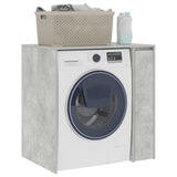 Wash Machine Cabinet Concrete 87 x 60 x 89 cm Engineered wood 8006803
