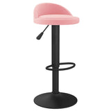 Bar Stool Pink Velvet 333595