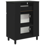 Bathroom Vanity Unit Black 60 x 35 x 80 cm Engineered Wood 889416