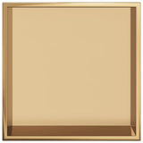 Shower Niche Brushed Gold 32x32x9 cm Stainless Steel 4005125