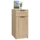 Desk Cabinet Sonoma oak Engineered wood Medium Desk Cabinet 811505