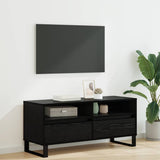 TV Cabinet with Drawer Black Oak 100 x 34.5 x 44.5 cm 881788