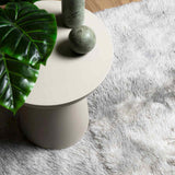 Shaggy Rug High Pile NAVARRA Silver Grey 120x170 cm Polyester 4102828