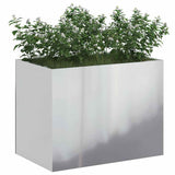 Garden Planter Galvanised Steel 50 x 32 x 40 cm 876355