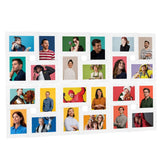 Collage Photo Frame for 24x Picture White MDF 332789
