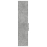 Highboard Concrete Grey 30x42.5x185 cm Engineered Wood 846239