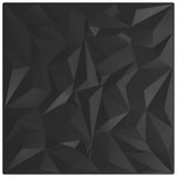 Wall Panels 24 pcs Black 50x50 cm XPS 6 m Amethyst 356947