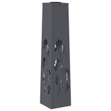 Solar LED Pathway Light 2 pcs Anthracite Cold Rolled Steel 879760