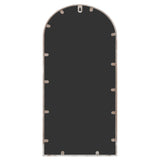 Garden Mirror Sand 70x30 cm Iron for Outdoor Use 318375