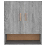 Wall Cabinet Grey Sonoma 60x31x70 cm Engineered Wood 817586
